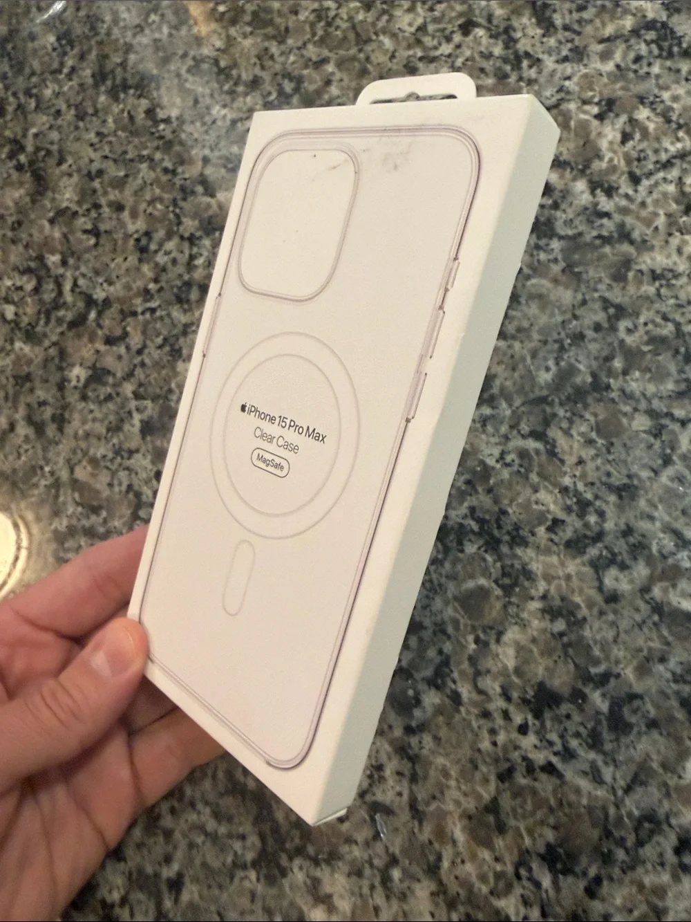 Apple Clear MagSafe iPhone 15 Pro Max Case - Transparent NEW, SEALED IN BOX